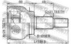 MAZDA FTB622510 Joint, drive shaft
